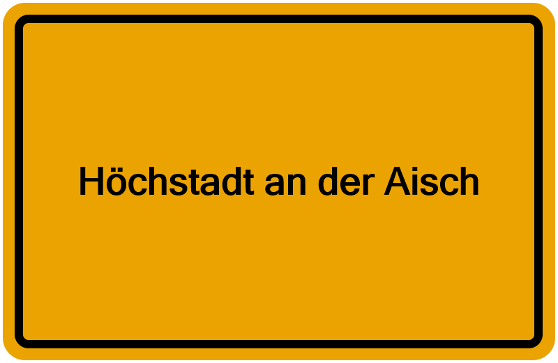 Handelsregisterauszug Höchstadt an der Aisch